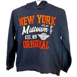 New York Original Skate Nation Navy Blue Retro NYC Women’s S 158/164 Hoodie